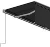 vidaXL Markise Automatisch Einziehbar mit Volant 4,5x3 m Anthrazit 3069449 Bild 4
