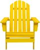 vidaXL Adirondack-Gartenstuhl Massivholz Tanne Gelb 315874 Bild 2