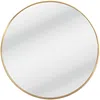 Vente-unique - ELYRO Spiegel Metall Gold - B 2,3 cm x H 80 cm x L 80 cm Bild 2