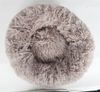 6x Plüschbett Donut 50cm Hunde Katzen Haustier Kissen Korb Schlafplatz Liegen Bild 4