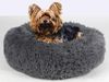 6x Plüschbett Donut 50cm Hunde Katzen Haustier Kissen Korb Schlafplatz Liegen Bild 5