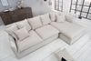 riess-ambiente Ecksofa HEAVEN 255cm natur, Einzelartikel 1 Teile, Couch · L-Form rechts · Wohnzimmer · Webstoff · Federkern · Landhaus Bild 5