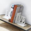 Casâme Moderne Konsole mit 2 Regalebenen im Eiche Dekor L120cm - Holzdekor Eiche Bild 5