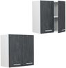 Hängeschrank R-Line Schwarz Beton 60 cm Vicco Bild 5