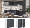 Hängeschrank R-Line Schwarz Beton 60 cm Vicco Bild 2