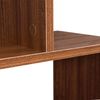 Bücherregal Brattahlid mit 4 Fächern und 4 Ablagen Walnussimitat en. casa Bild 5