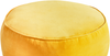Pouf YULLE Samtstoff Gelb Bild 4