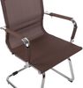 CLP Besucherstuhl Barnet Mesh mit Freischwinger Gestell,braun Bild 5