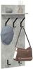 vidaXL Wandmontierter nachttisch mit Regal Beton Grau 40 x 10 x 90 cm 874454 Bild 3