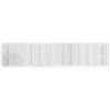 vidaXL Gabionen-Hochbeet Verzinktes Eisen 470x50x100 cm 152037 Bild 4