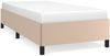 vidaXL Bettgestell Cappuccino-Braun 90x200 cm Kunstleder [347232] Bild 2