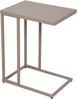 Beistelltisch INES - Stahl Taupe 56 x 31 x 43 cm | Couchtisch Sofatisch Abstelltisch Bild 2