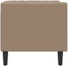 vidaXL Chesterfield-Sessel Cappuccino Kunstleder 372657 Bild 5