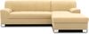DOMO. collection Ecksofa Capri, Sofa in L-Form mit Füßen aus Chrom, Eckcouch, Polsterecke, Couch 239 x 152 x 75 cm (BxTxH), beige Bild 5