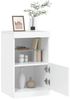 vidaXL Sideboard mit LED-Leuchten Weiß 41x37x67 cm 836679 Bild 5