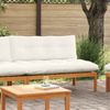 vidaXL Mittelsofa Einheit Natürlich und Cremweiß 120 x 80 x 82 cm 42026772 Bild 3