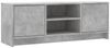 vidaXL TV-Schrank Betongrau 102x30x37,5 cm Holzwerkstoff 823257 Bild 2