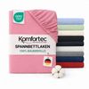 Komfortec Spannbettlaken Jersey Spannbettuch, 90x200, 140x200, 160x200, 180x200 oder 200x200 cm, 100% Baumwolle (135 g/m), Gummizug: Rundum, (1 Stück), OEKO-TEX® Standard 100 Zertifisiert, für Matratzen bis 25 cm Höhe Bild 4