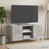 vidaXL TV-Schränk Betongrau 102 x 34,5 x 52 cm Holzwerkstoff 894468 Bild 4
