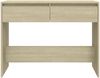 vidaXL Konsolentisch Sonoma-Eiche 100x35x76,5 cm Holzwerkstoff 809839 Bild 5