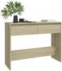 vidaXL Konsolentisch Sonoma-Eiche 100x35x76,5 cm Holzwerkstoff 809839 Bild 3