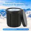 Clanmacy Rundpool Eisbad 80cm Ø, Becken+Abdeckung, Isol, Ablassvorrichtung (1-tlg) Bild 4