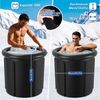 Clanmacy Rundpool Eisbad 80cm Ø, Becken+Abdeckung, Isol, Ablassvorrichtung (1-tlg) Bild 2