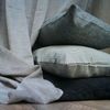 Kissen Deko von LYSEL® - grau Tropfen Golea 48x48 Baumwolle Polyester kissenbezug Dekokissen Bild 3