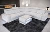 Mini Ecksofa Positano – Leder Sofa für dein Heim - Echtleder - Weiß Bild 3