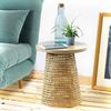 Casâme Sofaecke mit Bambusplatte und Rattan-Fuß - Helles Holz Bild 2