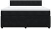 vidaXL Boxspringbett mit Matratze Schwarz 180x200 cm Samt 3287808 Bild 4