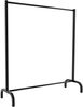 CLP Kleiderständer Lara aus Metall,schwarz 120x38x120 cm Bild 2