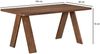 Selsey ’Scusly’ Esstisch Nussbaum-Optik 160 x 90 cm Bild 3