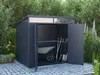 Vente-unique - MINARO Gartenhaus Harz Grau - B 180 cm x H 181 cm x L 228 cm Bild 3
