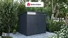 Vente-unique - MINARO Gartenhaus Harz Grau - B 180 cm x H 181 cm x L 228 cm Bild 2