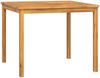 Gartentisch, Esstisch, Küchentisch 90 x 90 x 74 cm Massivholz Akazie Bild 2