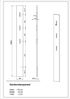 Garderobenleiste >UTAH< 3 Haken, Graphit - 15x170x3cm (BxHxT) Bild 5