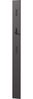Garderobenleiste >UTAH< 3 Haken, Graphit - 15x170x3cm (BxHxT) Bild 3