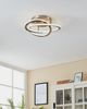 Eglo 900419 Deckenleuchte ROLIMARE nickel-matt, Kunststoff weiss LED 35W 4000K L:42cm B:40cm H:13cm Bild 2