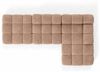 Kaiser Möbel Ecksofa modular mit Hocker, Sofa L-Form, Veloursstoff Salvador, Selia, Ecksofa mit Hocker, Modernes Design in L-Form,Ideal für großzügige Wohnzimmer Bild 4