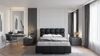 PANDA MÖBEL GmbH Polsterbett BLISS Luxus-Bett mit Lattenrost Wahl Bonell,Taschen und Kokosmatratze, Ein Luxusbett in jeder Größe 140x200cm 160x200 cm 180x200cm Bild 2