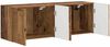 2-tlg. TV-Wandschrank, Fernsehschrank Altholz 59,5 x 31 x 40 cm Holzwerkstoff Bild 5