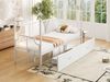 Tagesbett Metall mit 2 Schubladen, Vintage-Design, 90x200 cm, Weiß, ohne Matratze Bild 3