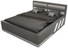 Bett Komplettbett Apollonia - grau-weiß - 200x200 cm Bild 1