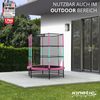 Kinetic Sports Gartentrampolin JUMPER 140, Ø 140 cm, Gummiseil Fun Jumper mit Sicherheitsnetz, Schutzpolster Bild 3