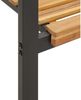 vidaXL Stapelbare Gartenstühle 6 Stk. Massivholz Akazie und Metall 3155426 Bild 3
