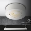 Briloner LED-Einbauleuchten 2in1 Mini Ein-& Aufbau 9W 500lm weiß dimmbar Bild 2
