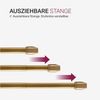 Bestlivings Vitragestange 2er-Pack, Ø 10 mm, 1-läufig, ausziehbar, mit Schraubhaken, verschrauben, Edelstahl, für Küchen- & Bistrogardinen Bild 4