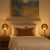 2x LED Tischleuchte, Touchdimmer, USB, AKKU, H 31,5 cm Bild 2