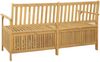vidaXL Sitzbank mit Stauraum mit Tür 170 x 63 x 84 cm Massiv-Akazie 42026799 Bild 5